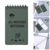 Waterproof Notebook Pocket Notepad Weatherproof Notebook All Weather Paper Notebook for Outdoor Office School Recording