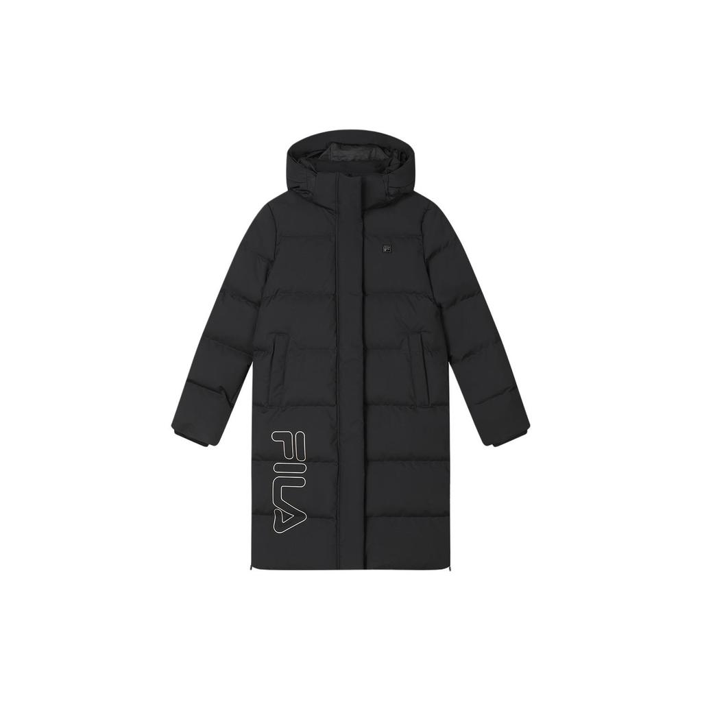New FILA Down Jacket Women's Jet Black F11W347901F-BK
