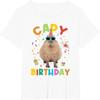 Cute Capybara Pattern T Shirts Funny Summer Short Sleeve 3D Funny Animals Printed Tshirt Casual Oversized Men Women O Neck Tees