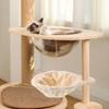 Cat Tree Accessory Hammock Replacement 33Cm Hanging Cat Bed for Climbing Frames Safe Napping Spot Pet Cage Balcony Small Pet