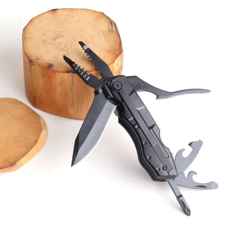 Folding Multitool Pliers 16 in 1 Stainless Steel Portable EDC Pocket Tool Survival Camping Hiking Outdoor Gear For Repair