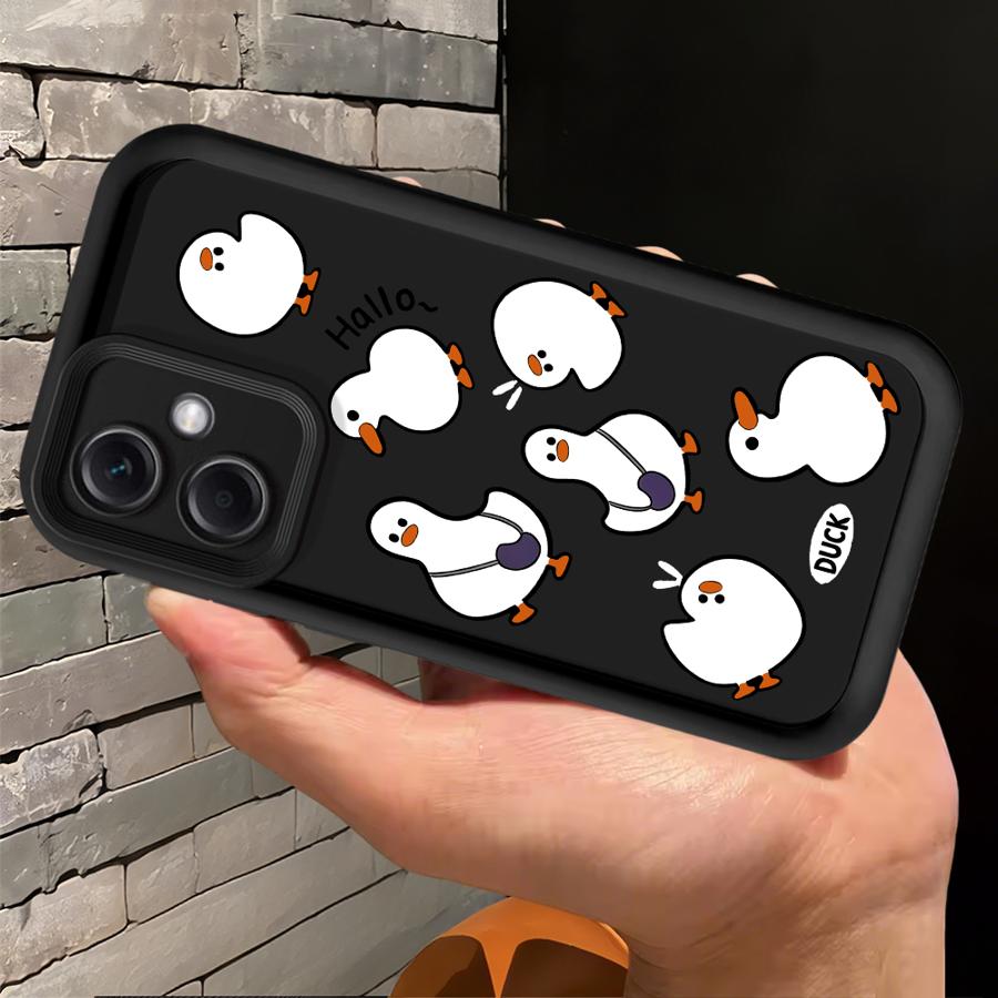 Стильный мультяшный чехол-утка для телефона Xiaomi Poco F8 C50 X3 NFC C51 X3 Pro C61