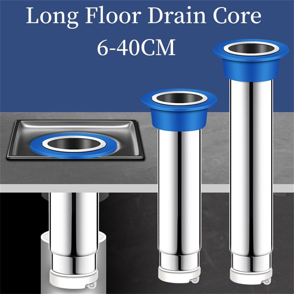 Удлинительная труба для канализации с защитой от запаха, дренажный сердечник из нержавеющей стали