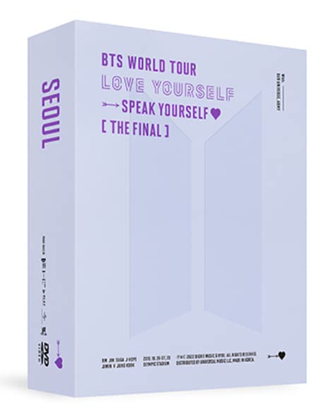 DVD-издание с японским BTS WORLD TOUR YOURSELF SPEAK [Ограниченные субтитры] «LOVE YOURSELF» [ФИНАЛ] (DVD)