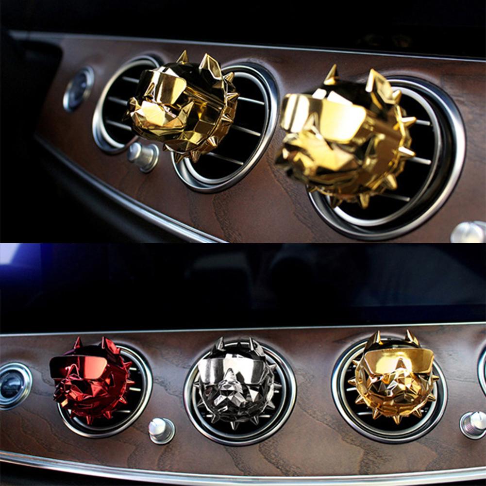 Модный освежитель воздуха Bulldog, автомобильный парфюм, зажим для украшения автомобиля, авто Geur Clip, аромат Bulldog, аромат Parfum Voiture Car