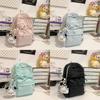 Girls Mini Backpack Nylon Drawstring With Bow For School And Travel