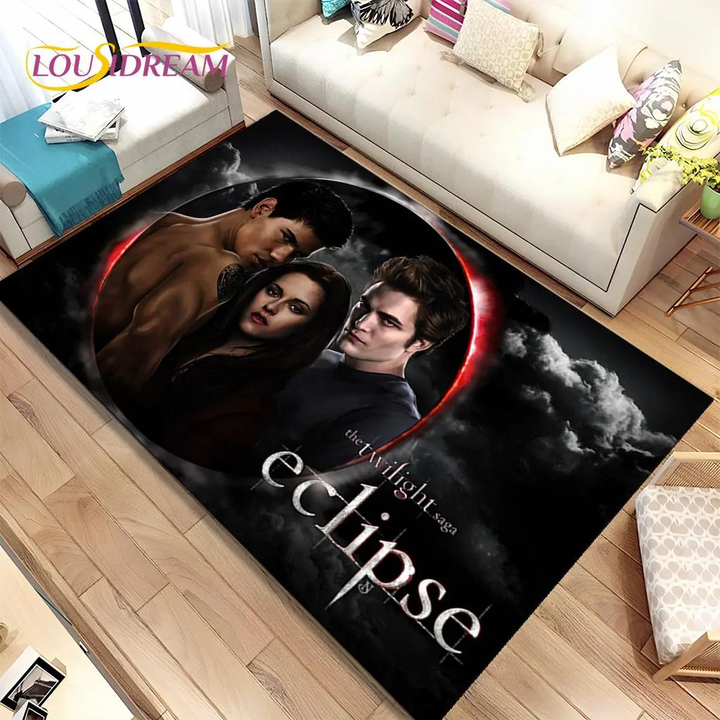 Сага Сумерек HD Печатный Ковер Большой, Ковер для Гостиной Спальни Дивана Прихожей Декор, Детский Нескользящий Коврик