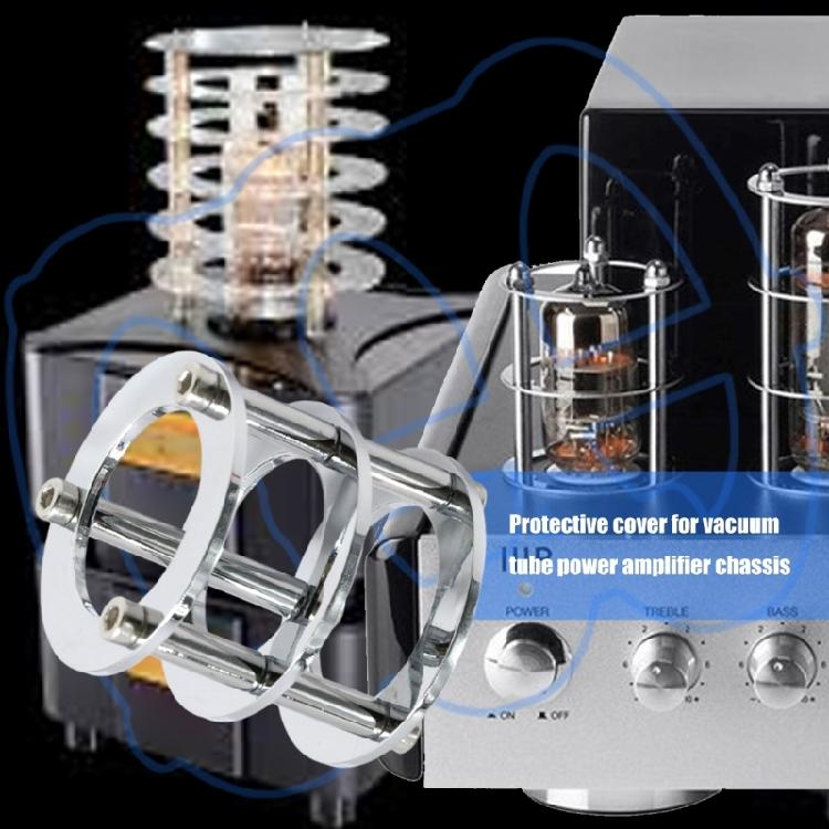 Vacuum Tube Guard Protector Cover Preamp Guard Replacement For 12AT7 ECC88 ECC81 ECC82 ECC83 12AU7 12AX7B 6N3 6N6