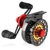 This Reel Features a Gear Brass and a Front Cast for Easy Perfect for Raft Rock and Other Rock Lightweight and Features a or All-metal 2.61 Ratio,