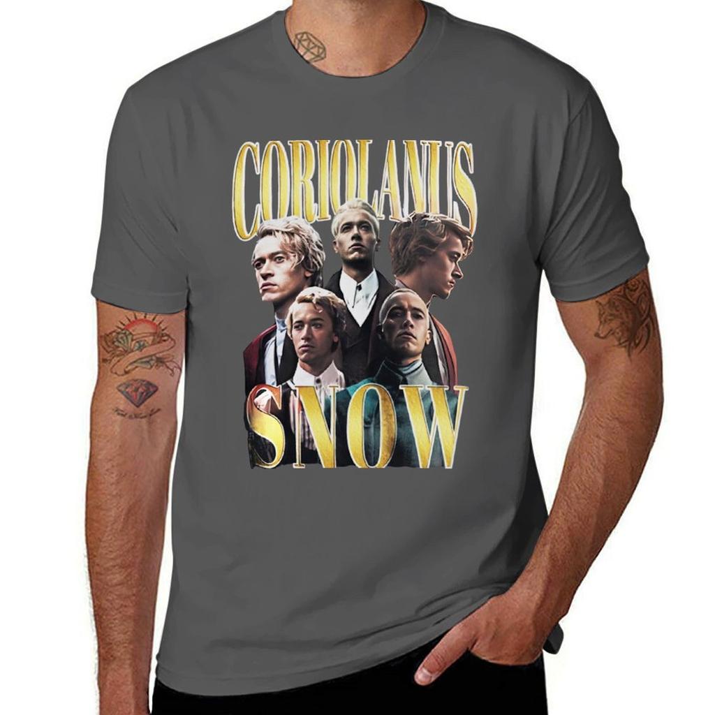 Coriolanus Snow Shirt Style Tom Blyth Shirt Vintage Tshirt Casual Daily Outfit Tshirt
