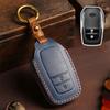 Кожаный чехол для автомобильного ключа для Toyota RAV4 Crown Hilux Fortuner Camry Land Cruiser Prado Protect Shell Fob Accessories