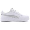 (WMNS) PUMA Carina Leather 'Белый Серый' Женские 370325-18