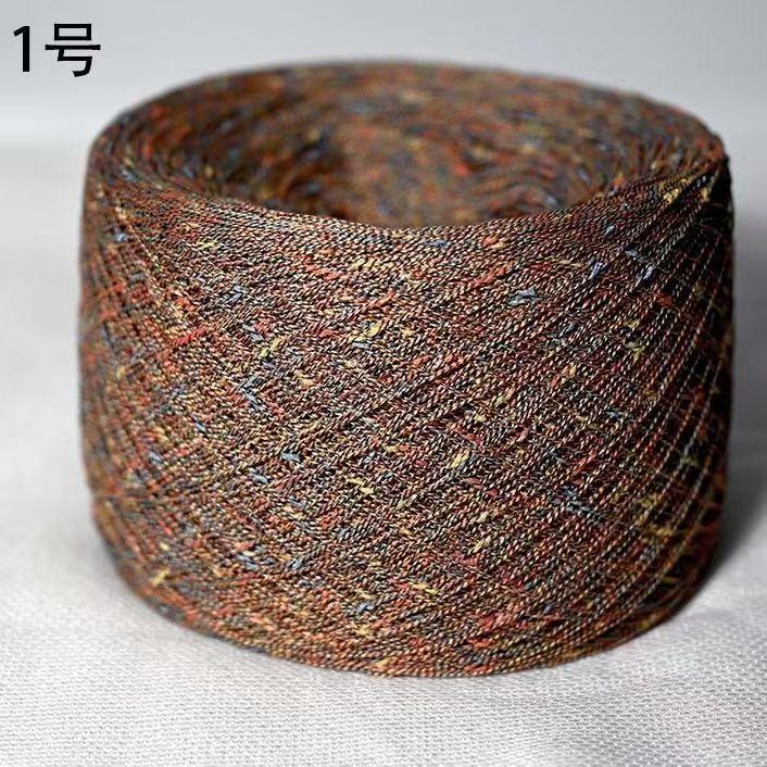 150 г Бамбуковая пряжа Хлопково-льняная пряжа Окрашенная Ручное вязание Крючок Нить Плетение Синтетическая Вязаная Пряжа Хлопок Крючок Нить