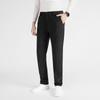Men's Brushed Wool Blend Straight-Leg Thermal Casual Pants