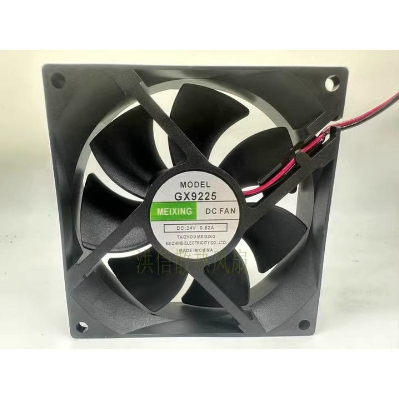 Новый вентилятор охлаждения для сварочного аппарата MEIXING GX9225 24V 0.52A 9.2CM, вентилятор охлаждения преобразователя частоты 92*92*25MM