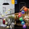 Festive Decor Light Solar Powered Wind Chimes Light Home Garden Bedroom Hanging Lamp Outdoor Yard Garden Lighting
