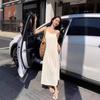 Summer Slimming French Style Spaghetti Strap Dress - Long & Sexy Fit