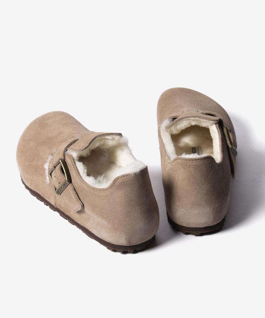 Сандалии Birkenstock Comfort 1028470 London Shearling Taupe