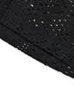 BROWNBREATH Crochet Open Collar Shirts - Black