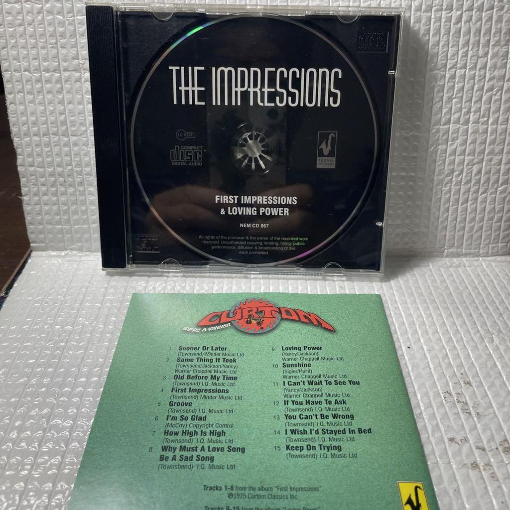 [USED] BCM CD THE IMPRESSIONS/first impression etc.