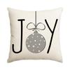1/4Pcs Christmas Pillow Cover, Home Decoration Sofa Cushion Cover, Sofa, Living Room, Room, Festival Decoration Pillowcase
