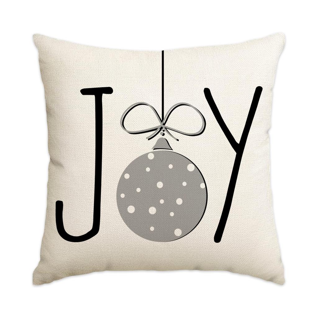 1/4Pcs Christmas Pillow Cover, Home Decoration Sofa Cushion Cover, Sofa, Living Room, Room, Festival Decoration Pillowcase