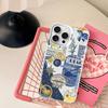Летний Фруктовый Лимонный Чехол Для Телефона Для IPhone 16 15 14 13 12 11 Pro Max X XR XSMAX 8 7 Plus Матовый Ударопрочный Задний Чехол