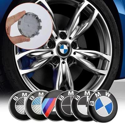 -56/68 мм Автомобильные колпаки для BMW 1 3 5 7 Серии M M3 M5 M6 F01 F20 F10 X5 E36 Декоративные колпачки центральной части колеса Автомобильные аксессуары