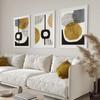 Середина века современные абстрактные геометрические линии настенные художественные плакаты холст живопись печать фотографии интерьер гостиной украшение дома