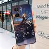 Чехол для телефона Realme с рисунком девушки на мотоцикле в стиле аниме 15 14 13 12 11 Pro Plus GT6 GT7 Pro C55 C51 C35 C53 C61 C65 C67 C63 C71 C75