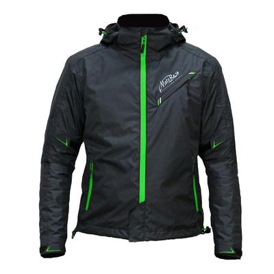 MOTO BASE Модель Ветрозащитная и Водонепроницаемая Мотоциклетная Ветровка Весенне-Осенняя Куртка/Защитная Куртка/MBWB-01 (Черный/Зеленый/Светло-голубой)