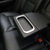 For Volvo XC60 2018 2019 2024 Car Interior Rear Seat Water Cup Holder Frame Cover Trim Strip ABS Interior Moulding Sticker
