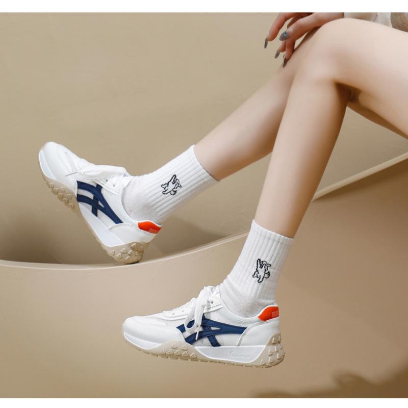 Женская обувь на толстой подошве, студенческие кроссовки, спортивная обувь, повседневная обувь для женщин