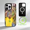 Чехол для телефона N-Neymar для iPhone 17 16 15 14 13 12 Pro Max Plus с зеркальной беспроводной магнитной крышкой