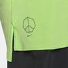 Nike Футболка с коротким рукавом Yoga Dri-Fit Pattern Print Round Neck Training для мужчин, цвет зеленый DM8142-360