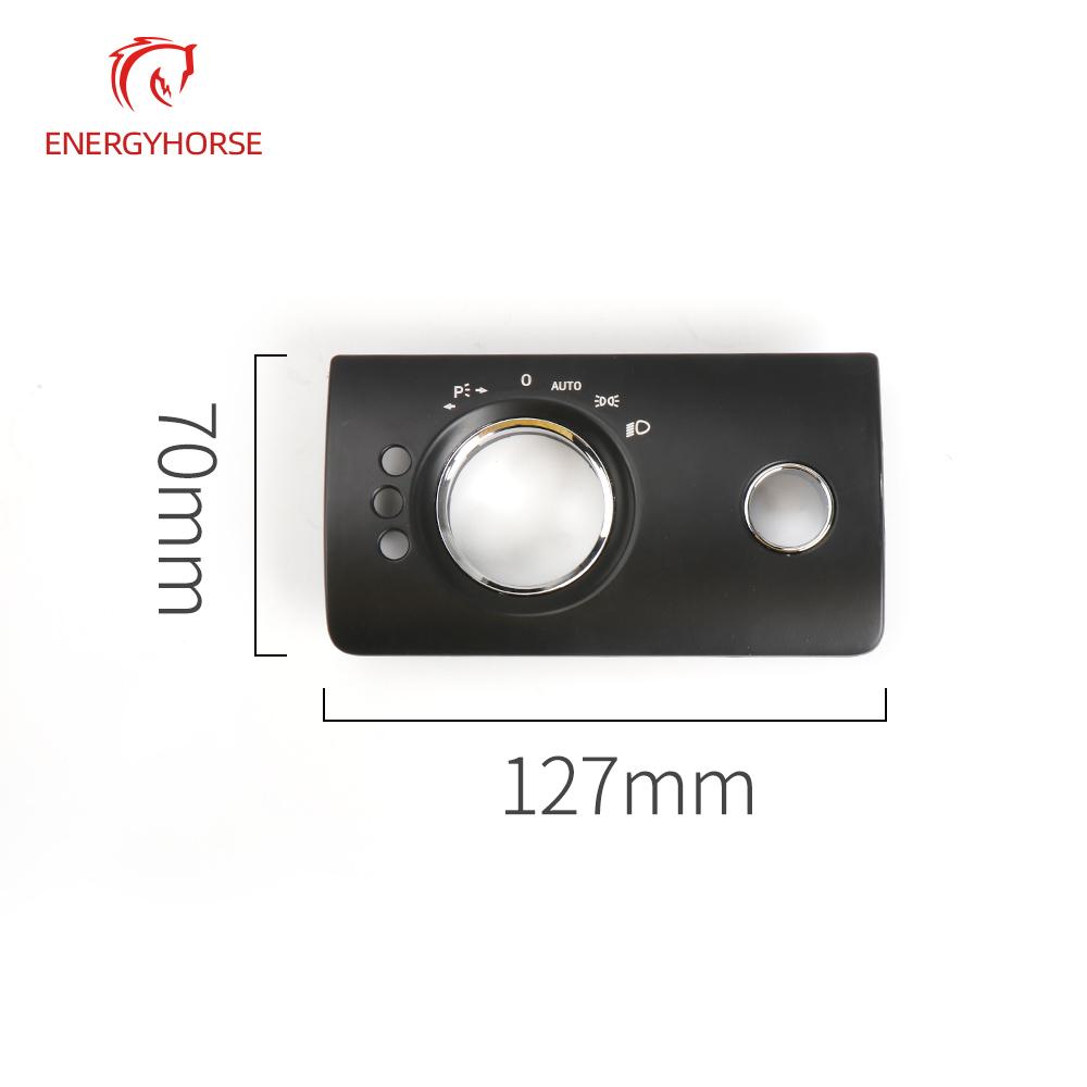 Аксессуары для салона автомобиля Передняя кнопка переключения фар Панель отделки Крышка для Benz W164 ML GL 300 350 450 500