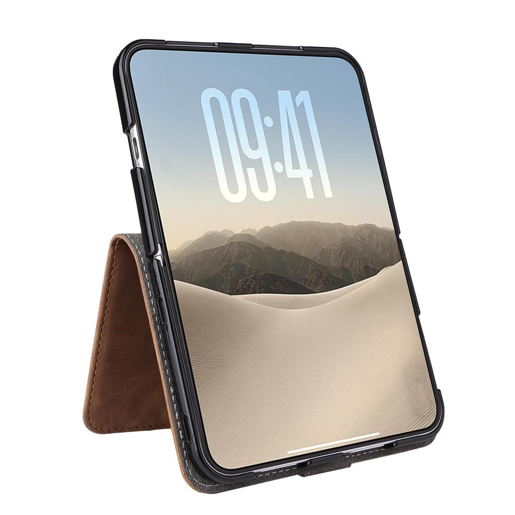 Flip Cover Compatible for iPhone Duo PU Leather Phone Case Full-Body Protection with [RFID Blocking]