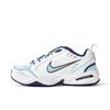 Air Monarch 4 Нескользящие Износостойкие Низкие Массивные Кроссовки Унисекс Белый Синий 415445-102 (Команда746-)