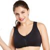 New popular front zipper comfortable fitness vest moisture wicking yoga running sports bra underwear