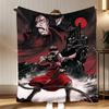 game  anime Castlevania Throw Soft Coral Fleece Blanket 310gsm Fluffy Warm Throw for Sofa Bed Couch Bedroom Decor