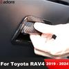 Автомобильный органайзер, ручка перчаточного ящика, крышка-чаша, отделка для Toyota RAV4 RAV 4 - 2024, аксессуары для интерьера из углеродного волокна
