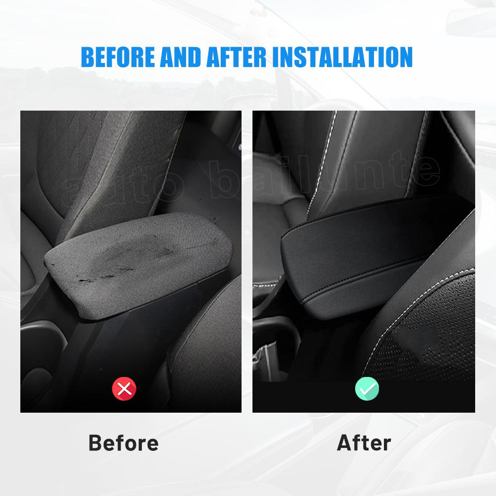 Для Toyota 4Runner 2010-2017 2018 2022 2023 крышка центральной консоли подлокотник кожаный защитный чехол для автомобиля