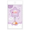 T's Factory Kirby Waddle Dee Star-Shaped Can Badge with Charm, Sleeping Purple, Approx. H110 x W60 x D5mm (HK-554511) 2-Pack