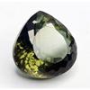 Fabulous Mehndi Green Tourmaline Pear Cut 10+ Ct Certified Loose Gemstone