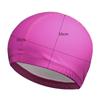 Sports Waterproof High Elastic Swimming Caps PU Fabric Protect Ears Swim Pool Hat