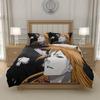 L-L D-Death N-Note Anime Duvet Cover Bedding Set 3pcs Microfiber Kids Room Gift US Twin Full Queen King, UK Single Double King