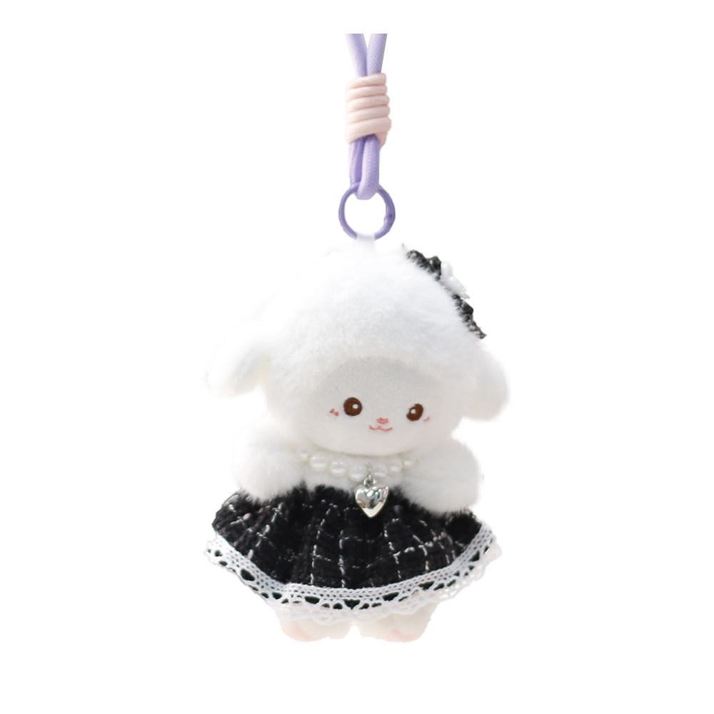 Soft Animal Plush Gift For Girls Cute Sheep Pendant For Backpack Decor