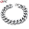Модный мужской браслет-цепочка из титановой стали