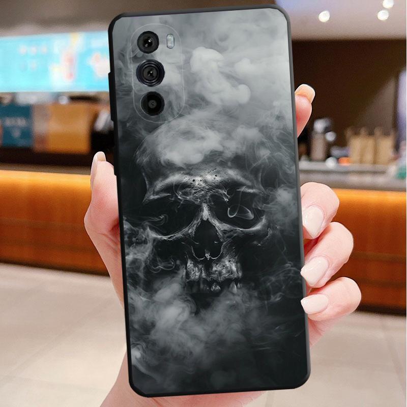 Чехол для телефона Motorola Edge 50 40 Pro 60 50 40 30 Ultra Neo Fusion Moto G Play G Stylus G Power G Skull Art