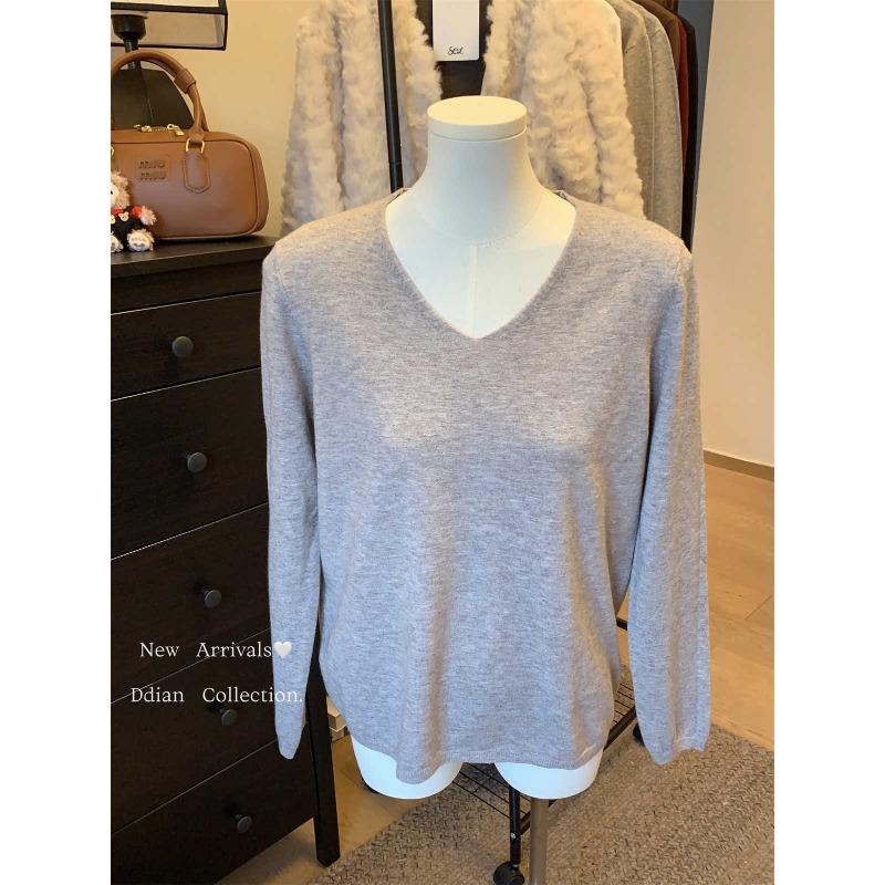 Модный свитер с воротником, женский мягкий ворсистый базовый лонгслив, осенне-зимний простой универсальный ленивый стиль, с длинным рукавом, для ношения под низ